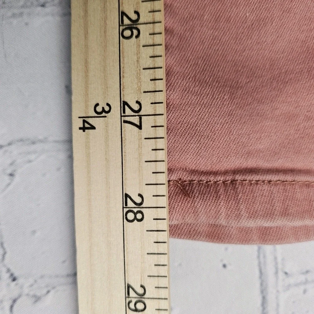 YMI WannaBettaButt? Light Pink Size 11 Distressed Skinny Jeans‎ Stretch Juniors